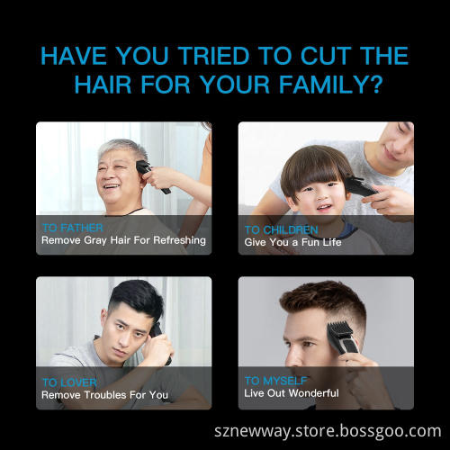 Xiaomi cordless hand hair clippers professional